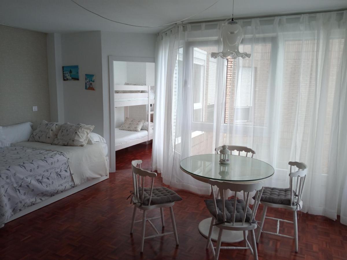 Estudio Con Vistas Al Mar En Baiona Buitenkant foto